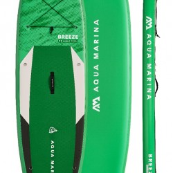 סאפ מתנפח 15PSi אקווה מרינה 300/76 ס"מ דגם בריזר BT-21BRP כושר העמסה 95 ק"ג תוצרת Aqua Marina