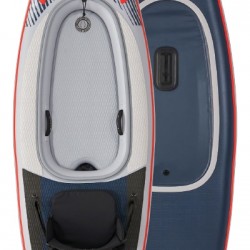   קיאק סאפ מתנפח 15PSi  אקווה מרינה 340/89 ס"מ דגם קסקד היברידי שילוב בין קיאק לסאפ BT-21CAP תוצרת Aqua Marina