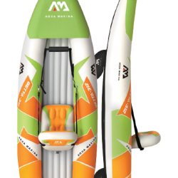 קיאק מתנפח אקווה מרינה 312/80 ס"מ כולל מושב מתנפח לשימוש רב תכליתי דגם בטה BE-312 תוצרת Aqua Marina