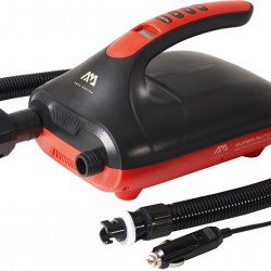 משאבת אוויר חשמלית אוטומטית 12V חזקה במיוחד 20PSi כולל צג דיגיטאלי מתאימה גם לסאפ תוצרת אקווה מרינה Aqua Marina