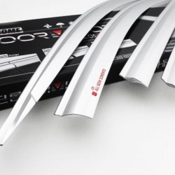 מגן רוח לרכב טיוטה קורולה 2019 ומעלה **חדש דגם ניקל** תוצרת AUTOCLOVER קוריאה - סט 4 חלקים הדבקה חיצונית 