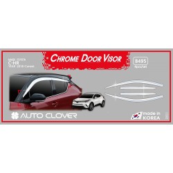 מגן רוח לרכב טיוטה CHR  2016 ומעלה **חדש דגם ניקל** תוצרת AUTOCLOVER קוריאה - סט 4 חלקים הדבקה חיצונית 