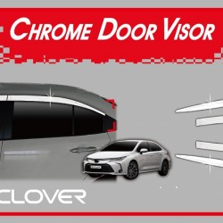 מגן רוח לרכב טיוטה קורולה 2019 ומעלה **חדש דגם ניקל** תוצרת AUTOCLOVER קוריאה - סט 4 חלקים הדבקה חיצונית 