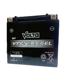 מצבר לאופנוע 12 אמפר תוצרת וולטה VOLTA ישראל –דגם VTX12-BS