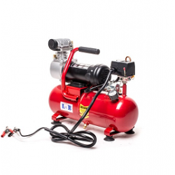 מדחס קומפרסור אוויר 12V מקצועי עם מיכל 8 ליטר 112 ליטר/דקה LINSON & BRIGHT
