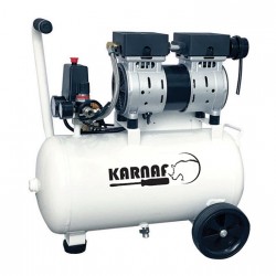 מדחס קומפרסור  ללא שמן 24 ליטר 1.5 כ"ס KARNAF