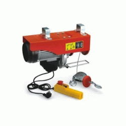 כננת הרמה חשמלית 220 וולט 250/500 ק"ג 18 מטר כבל ROHER TOOLS