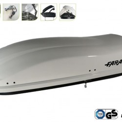 תא חפצים 480 ליטר לרכב דגם מרלין MARLIN N/6 תוצרת איטליה צבע לבן – של חברת FARAD עם 5 שנות אחריות!