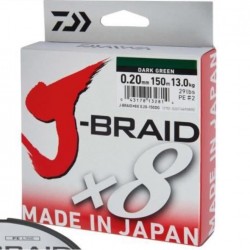 חוט דייג בד DAIWA J-Bbraid 500m 0.28 - צבעוני