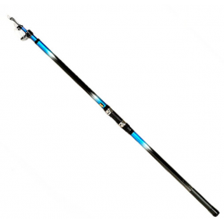 חכה לדייגים  200-300G  מקל קרבון תוצרת אולימפיק חוף טלסקופי בלו 4.5 מ