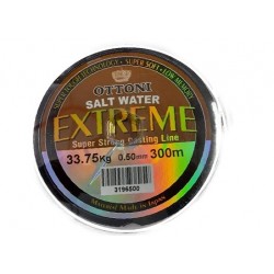חוט דייג ניילון אוטוני אקסטרים 300מ יפן משובח 0.50ממ 33.75 Kg	