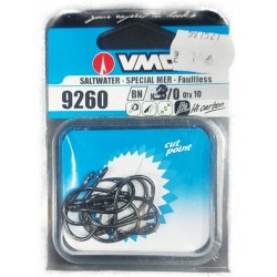 קרס לדייג על חי של חברת VMC בא ב-10 יחידות לחבילה מידה 3/0