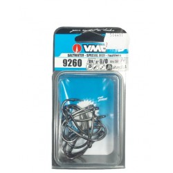 קרס לדייג על חי של חברת VMC בא ב-10 יחידות לחבילה מידה 9/0