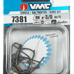 קרס סירקל 10 יחידות מידה 3/0 SALTWATER SURE