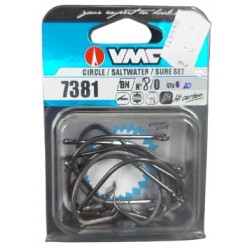 קרס סירקל 10 יחידות מידה 8/0 SALTWATER SURE