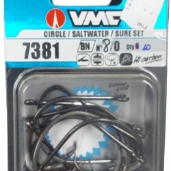 קרס סירקל 10 יחידות מידה 8/0 SALTWATER SURE