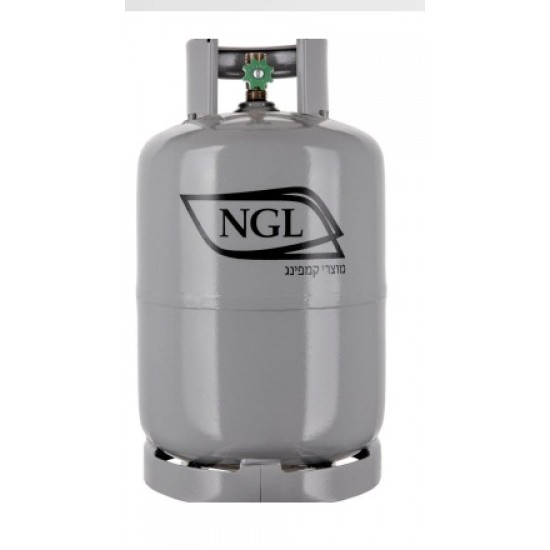  מיכל גז 5 ק"ג כולל מילוי  NGL מתאים לגריל גז 