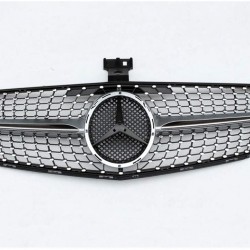 גריל קידמי דקורטיבי לרכב מרצדס W204 C מ2008-2014 דגם סקיי סטאר