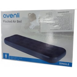 מזרון יחיד מתנפח רב תכליתי לשטח קמפינג בית או משרד תוצרת אוונלי AVENLI 22*73*191 ס"מ