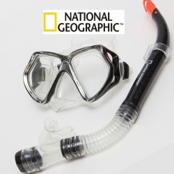 מארז קומבו מקצועי מסדרת Expedition, מסכה + שנורקל  דגם SWORDFISH 6 תוצרת נשיונל ג'יאוגרפיק  ™ - National Geographic 
