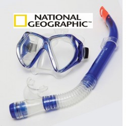 מארז קומבו מקצועי מסדרת Expedition, מסכה + שנורקל  דגם SWORDFISH 6 תוצרת נשיונל ג'יאוגרפיק  ™ - National Geographic 