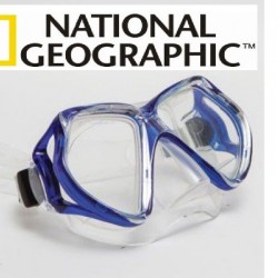 מסכת צלילה מסדרת Experience דגם סוורדפישSwordfish 6   תוצרת נשיונל ג'יאוגרפיק National Geographic™-צבע כחול