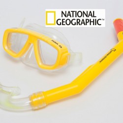 מארז קומבו לילדים מסדרת Experience, כולל מסכה + שנורקל דגם TUNA 2S JR תוצרת נשיונל ג'יאוגרפיק  ™ - National Geographic 