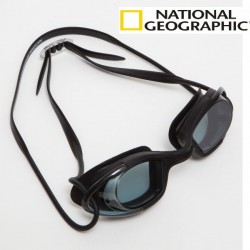 משקפת שחייה סיליקון איכותית בעיצוב מרהיב דגם Z168 כולל תיק רשת ממותג תוצרת נשיונל ג'יאוגרפיק ™National Geographic 