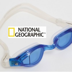 משקפת שחייה סיליקון איכותית בעיצוב מרהיב דגם Z289 כולל תיק רשת ממותג תוצרת נשיונל ג'יאוגרפיק ™National Geographic 