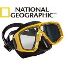מסכת צלילה מקצועית מסדרת Expedition דגם ריביירה Riviera 22 תוצרת נשיונל ג'יאוגרפיק National Geographic™  מידת חצאית קטנה 