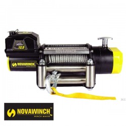 כננת חשמלית מקצועית  12500 ליברה ™NOVAWINCH  גיר פלנטארי 4 שלבים  כננת חשמלית מקצועית  12500 ליברה ™NOVAWINCH  גיר פלנטארי 4 שלבים