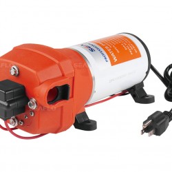 משאבה דיאפרגמה חשמלית 220V סדרה 41 מים מתוקים 17 ל/ד 40PSI דגם SFDPA2045040-41 תוצרת SEAFLO