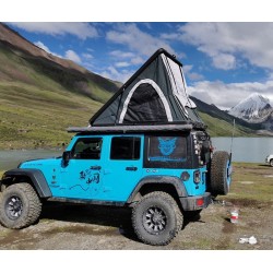 אוהל גג ייעודי עם מקום שינה לשני מבוגרים פתיחה באמצעות בוכנת גז  אוהל גג אטום למים תוצרת רדרוק RedRock אוהל גג ייעודי עם מקום שינה לשני מבוגרים פתיחה באמצעות בוכנת גז  אוהל גג אטום למים תוצרת רדרוק RedRock