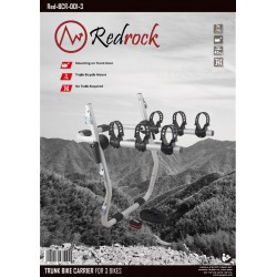 מנשא אופניים 3 זוגות אלומיניום לתא מטען  או דלת אחורית מתאים לכל רכב 4/5 דלתות דגם BCR0013 רדרוק REDROCK מנשא אופניים 3 זוגות אלומיניום לתא מטען  או דלת אחורית מתאים לכל רכב 4/5 דלתות דגם BCR0013 רדרוק REDROCK