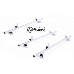 גגון לרכב מסחרי 3 מוטות פלדה דגם פיקס פוינט מתכת לבן מחוזק תושבות מקוריות לרכב RedRock גגון לרכב מסחרי 3 מוטות פלדה דגם פיקס פוינט מתכת לבן מחוזק תושבות מקוריות לרכב RedRock