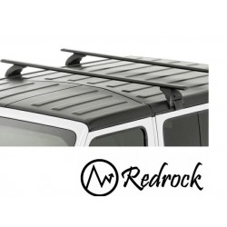 גגון לרכב שברולט סוואנה / ג'יפ רנגלר  גגון מרזב מוט אלומיניום רחב 160 ס"מ תושבות מקוריות לרכב RedRock