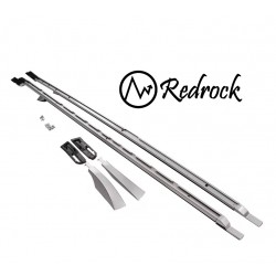 גגון אורך לרכב לנדרובר דיסקברי 3 או 4 דגם מקורי מוטות אלומיניום צמודים 