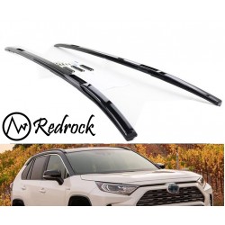 גגון אורך לרכב טיוטה ראב 4 2019> דגם מקורי מוטות אלומיניום צמודים צבע שחור 