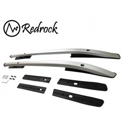 גגון אורך לרכב מיצובישי L200 האנטר טריטון  2016> דגם מקורי מוטות אלומיניום צמודים צבע שחור 