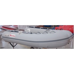 SEAPRO סירה ריב חצי קשיחה מקצועית חלק תחתון פיברגלס 2.4 מטר**בהזמנה מראש בלבד** 