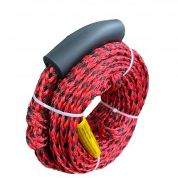 חבל סקי צף  16מ"מ אורך 16 מטר חבל ימי מקצועי מתאים לגרירת בננה, אבוב ,סקי ועוד