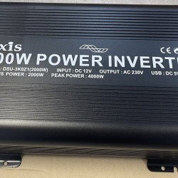 12V-220V  ממיר מתח סינוס טהור  2000 וואט תקן CE דגם לקסיס 12V-220V  ממיר מתח סינוס טהור  2000 וואט תקן CE דגם לקסיס