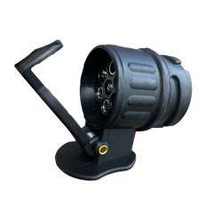 מתאם חשמלי לוו גרירה מתאם 13 פינים ל-7 פינים מתאים לתאורת נגרר