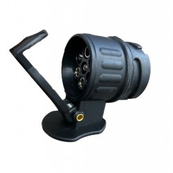 מתאם חשמלי לוו גרירה מתאם 13 פינים ל-7 פינים מתאים לתאורת נגרר מתאם חשמלי לוו גרירה מתאם 13 פינים ל-7 פינים מתאים לתאורת נגרר