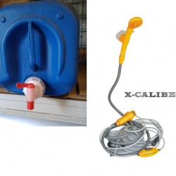 מקלחת שטח כולל מיכל מים 18 ליטר משאבה ומקלחון מיכל ג'ריקן מתאים למי שתיה מקלחון לקרוואן תוצרת הארץ מקלחת שטח כולל מיכל מים 18 ליטר משאבה ומקלחון מיכל ג'ריקן מתאים למי שתיה מקלחון לקרוואן תוצרת הארץ