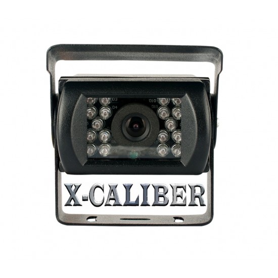 - מצלמה לרכב דגם SF588 מצלמת רוורס לרכב מסחרי אוטובוס או משאית עם ראיית לילה אטומה למים 12V-24V X-CALIBER