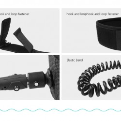 זוג מאחזים למשוט  מאחז מרופד עשוי בד ניאופרן מתאים לכל משוט לקיאק סאפ או סירה תוצרת SEAFLO