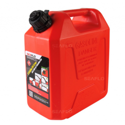 מיכל דלק 20 ליטר לרכב בנזין כולל זרבובית מילוי עם שסתום סגירה אוטומטי עומד בתקני אבטחה EAP AS/NZS 2906:2001 אדום דגם SFGT20-01 תוצרת SEAFLO