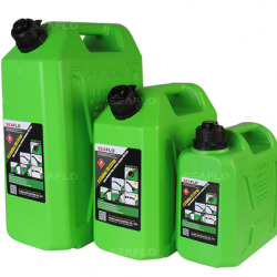 מיכל דלק 20 ליטר למנוע 2 פעימות כולל זרבובית מילוי עם שסתום סגירה אוטומטי עומד בתקני אבטחה EAP AS/NZS 2906:2001 ירוק דגם SF2T20-01 תוצרת SEAFLO