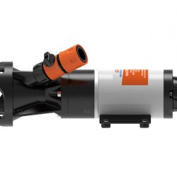 משאבת בור חשמלית 24V משאבת מקרטור לריקון מי ביוב או שירותים 45 ליטר/דקה  מתאים לכלי שייט קרוואן או שירותים דגם MP2120-02 תוצרת SEAFLO